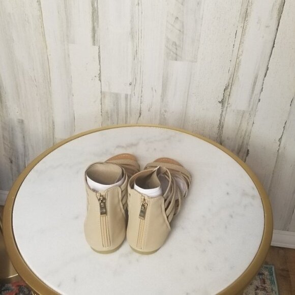 Journee Collection HANNI GLADIATOR SANDAL Beige - Picture 7 of 9